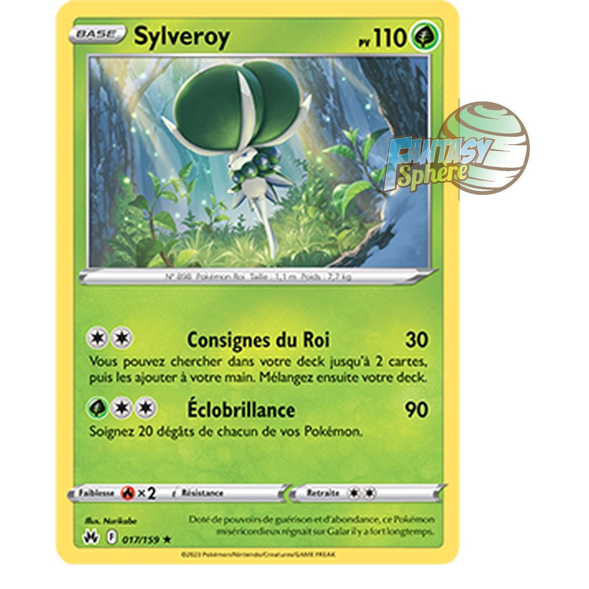 Sylveroy - Holo Rare 17/159 - Sword and Shield 12.5 Zenith Supreme