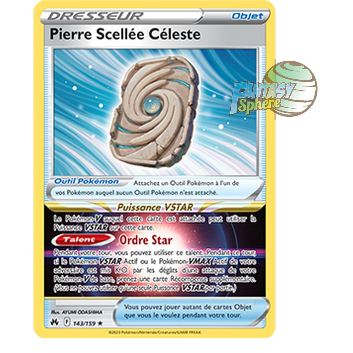 Celestial Sealed Stone - Holo Rare 143/159 - Sword and Shield 12.5 Zenith Supreme