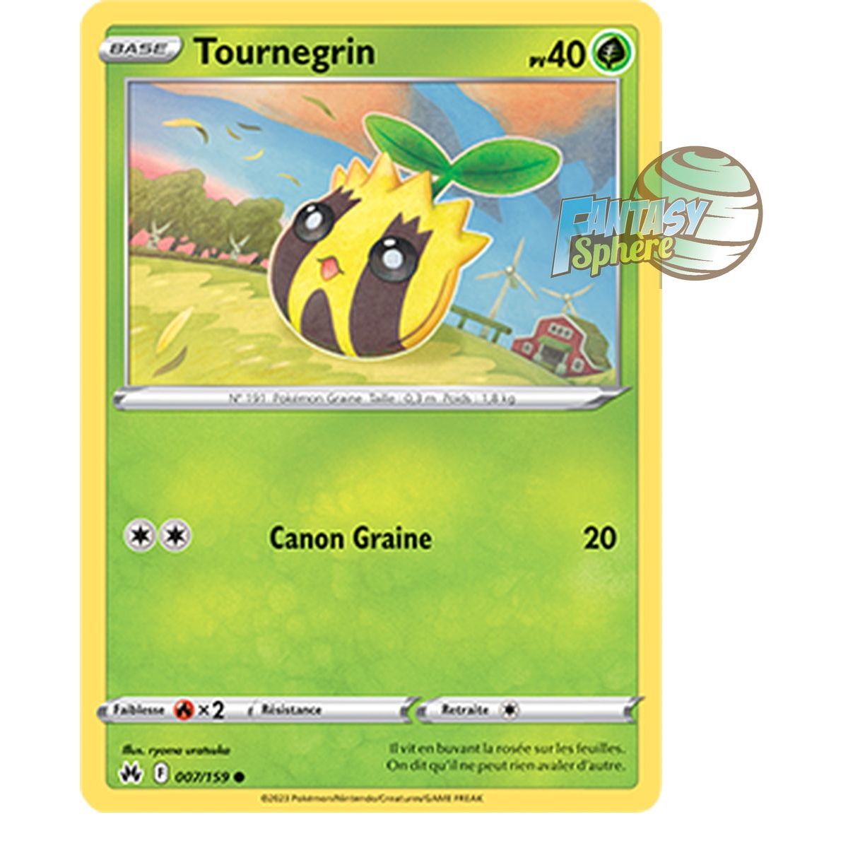 Item Tournegrin - Reverse 7/159 - Sword and Shield 12.5 Zenith Supreme