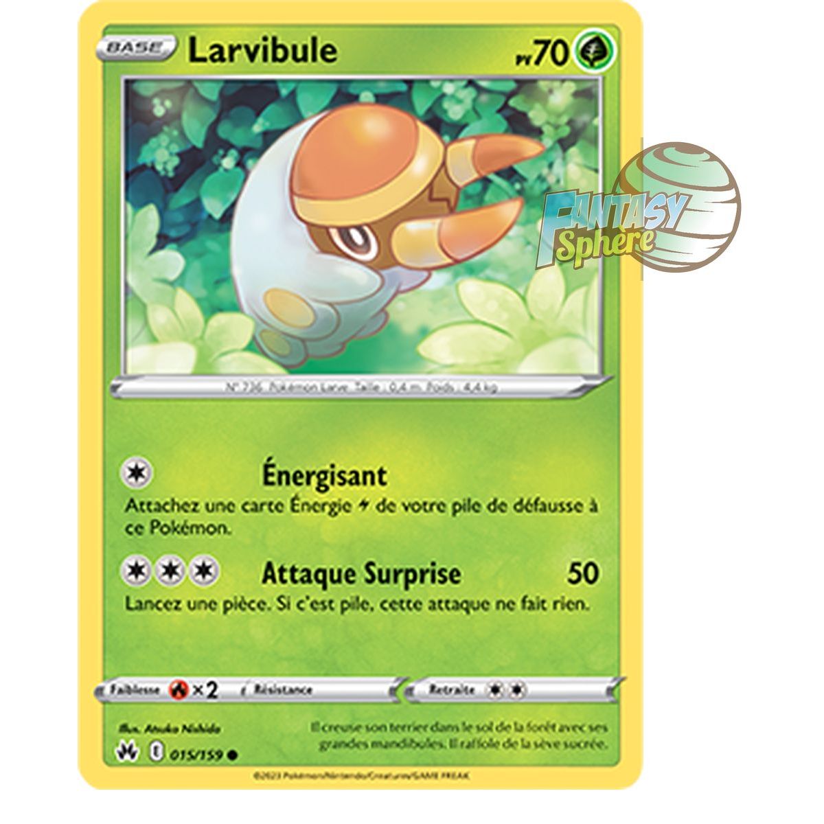 Item Larvibule - Reverse 15/159 - Sword and Shield 12.5 Zenith Supreme