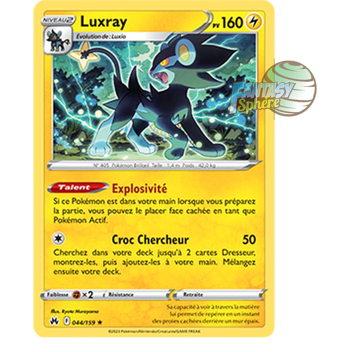 Item Luxray - Reverse 44/159 - Sword and Shield 12.5 Zenith Supreme