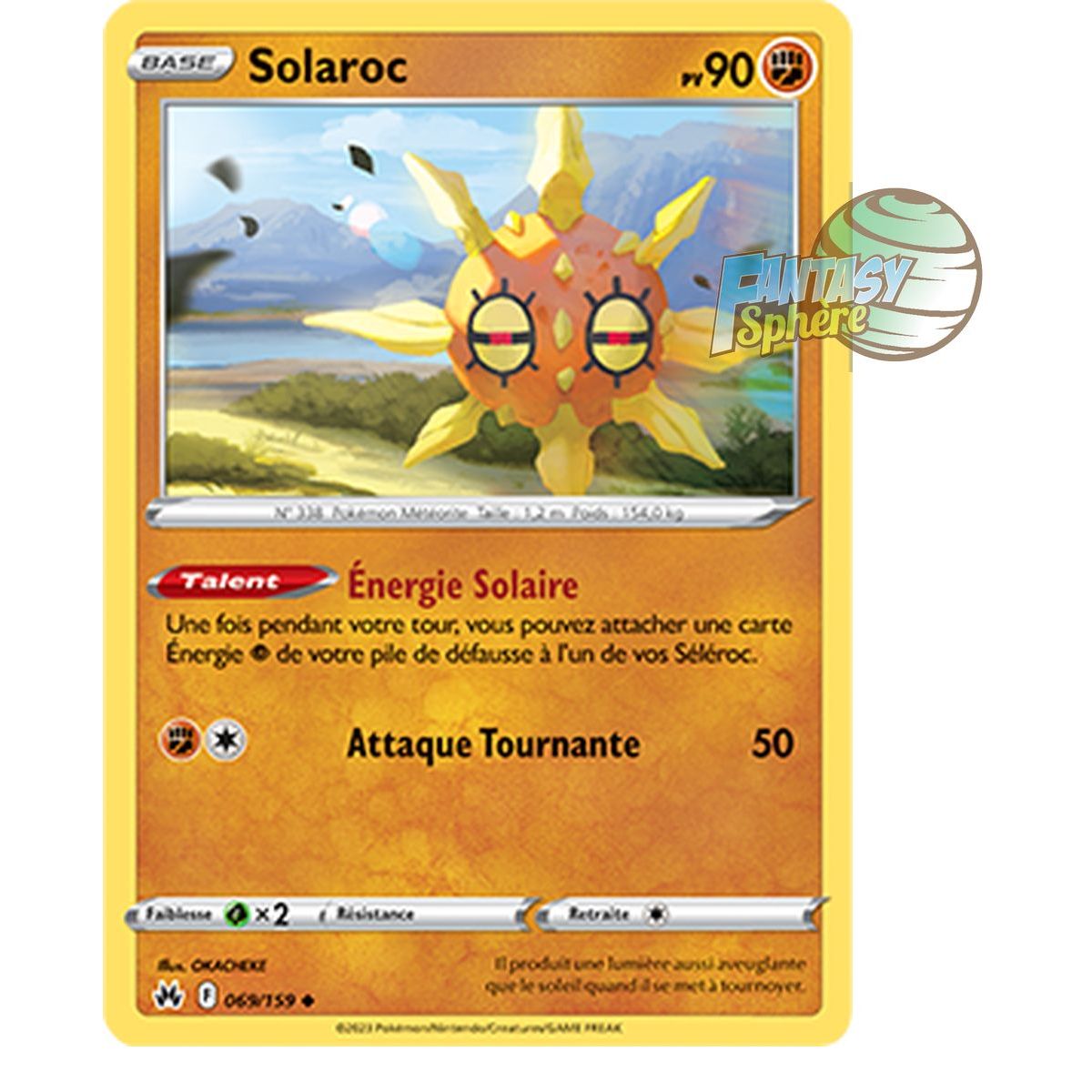 Solaroc - Reverse 69/159 - Sword and Shield 12.5 Zenith Supreme