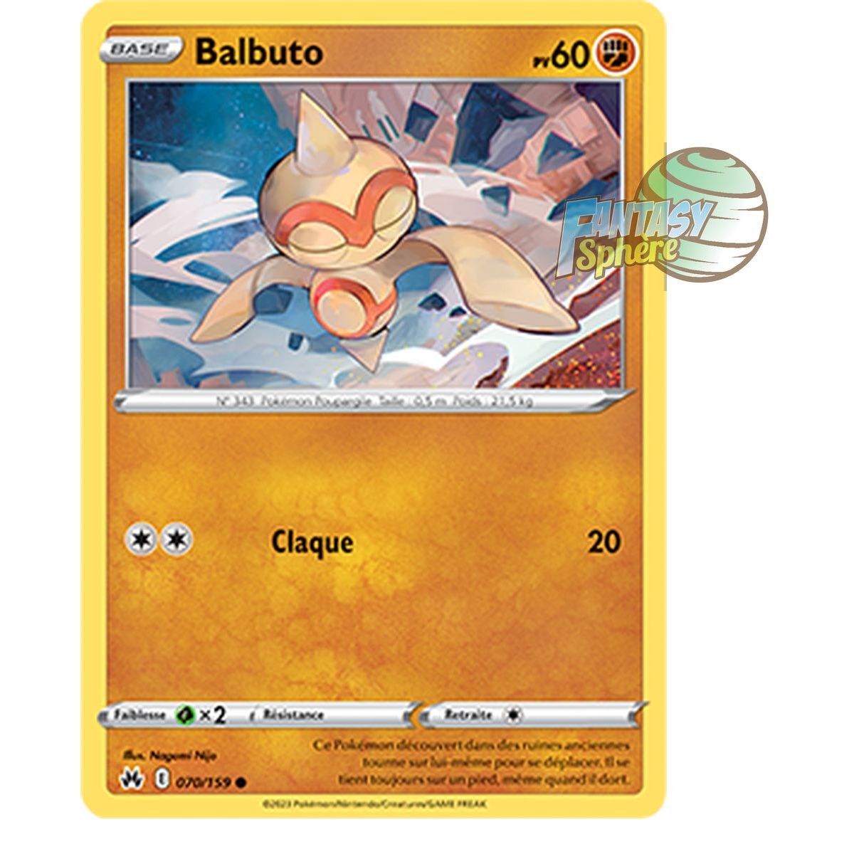 Item Balbuto - Reverse 70/159 - Sword and Shield 12.5 Zenith Supreme