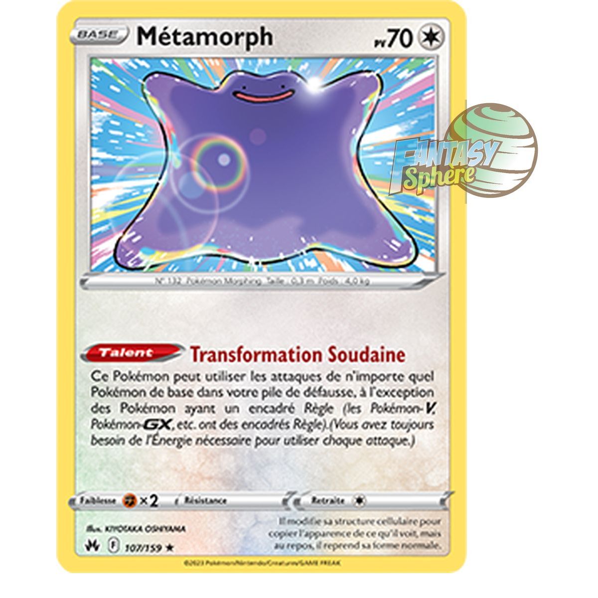 Item Metamorph - Reverse 107/159 - Sword and Shield 12.5 Zenith Supreme