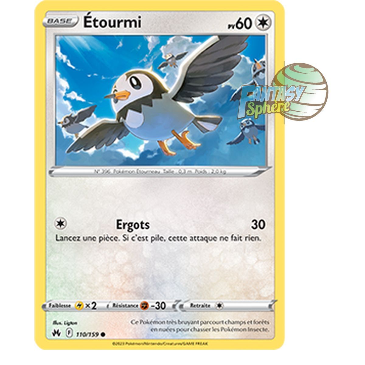 Item Étourmi - Reverse 110/159 - Sword and Shield 12.5 Zenith Supreme