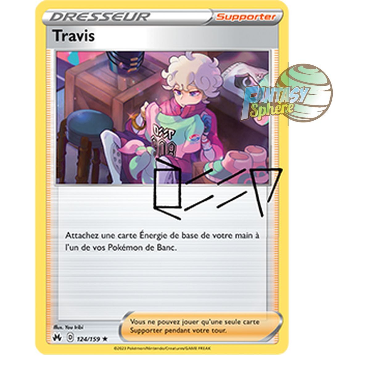 Travis - Reverse 124/159 - Sword and Shield 12.5 Zenith Supreme