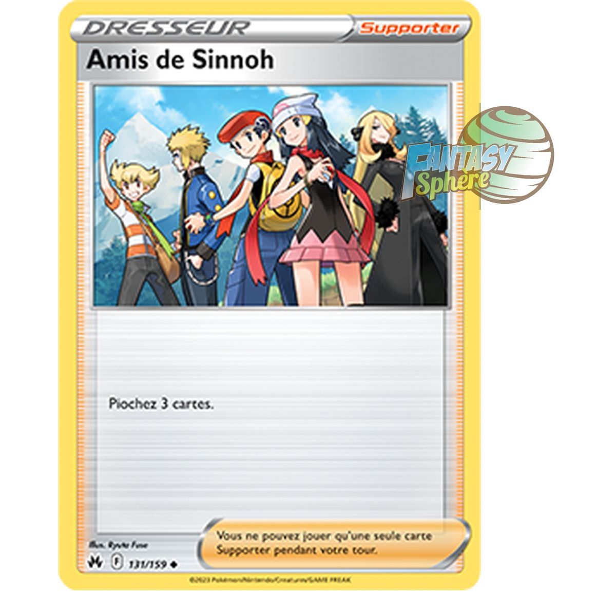 Friends of Sinnoh - Reverse 131/159 - Sword and Shield 12.5 Zenith Supreme