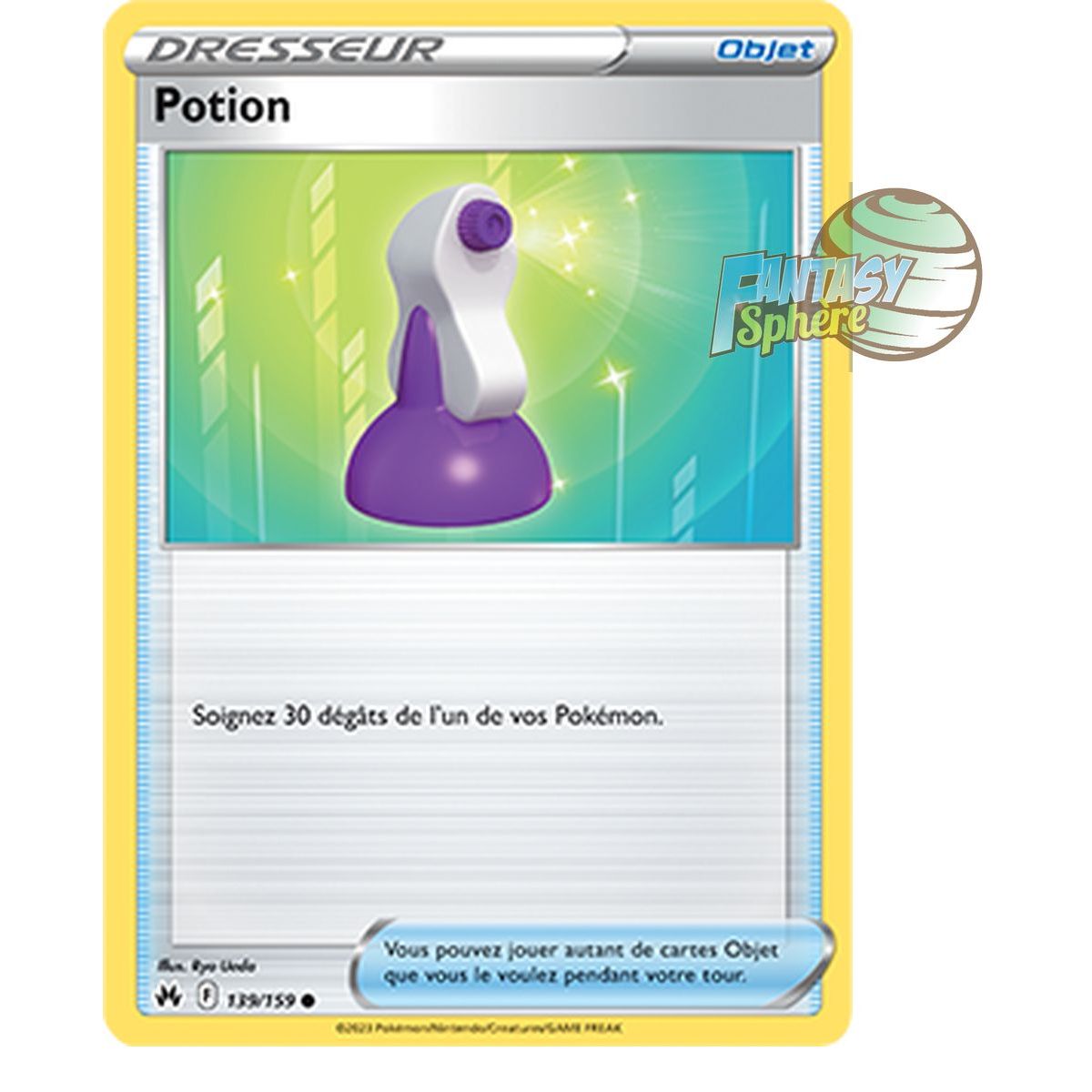 Potion - Reverse 139/159 - Sword and Shield 12.5 Zenith Supreme