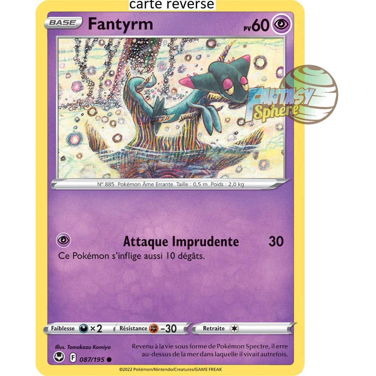 Fantyrm - Reverse 87/195 - Sword and Shield 12 Silver Storm