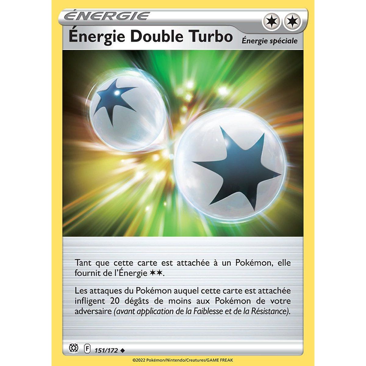 Double Turbo Energy - Reverse 151/172 - Sword and Shield 9 Sparkling Stars