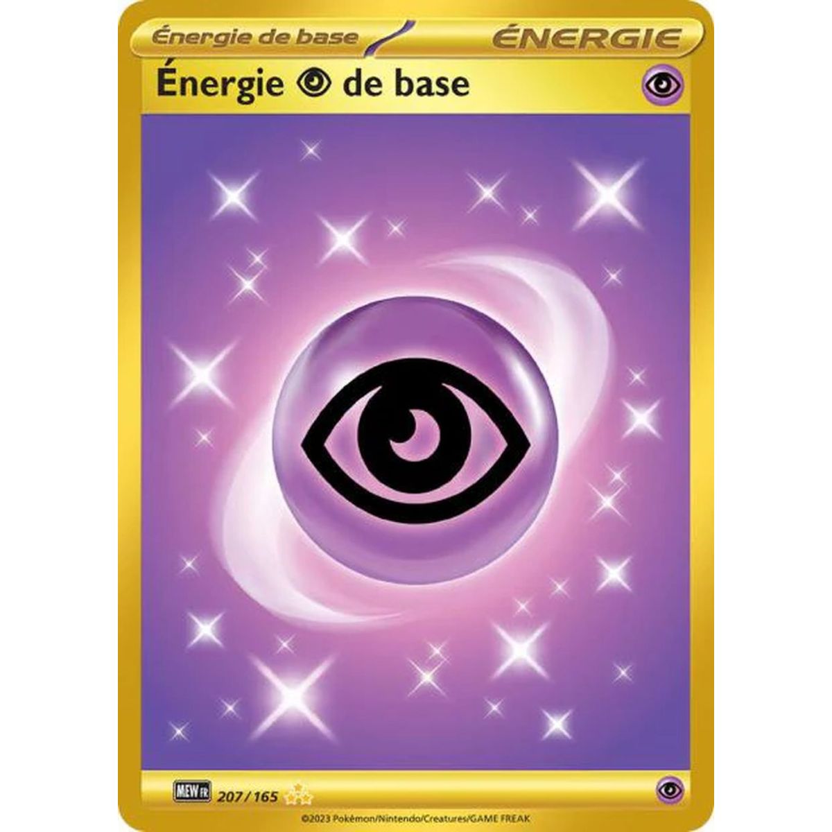 Base Metal Energy - Hyper Rare 99/64 - Scarlet and Purple Nebula Fable