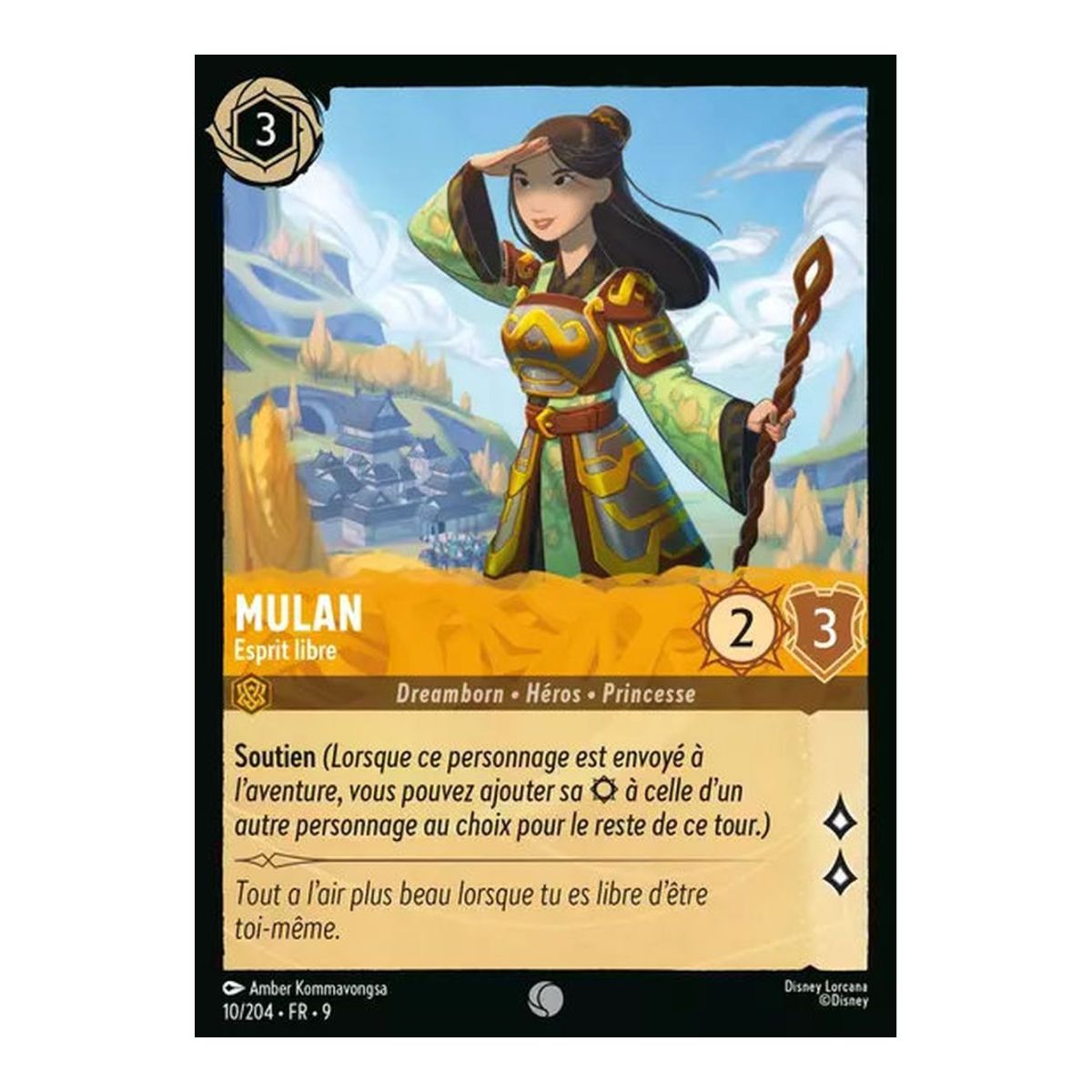 Mulan, Free Spirit - 10/204 - FAB - Fabulous - Brilliant - Premium - French