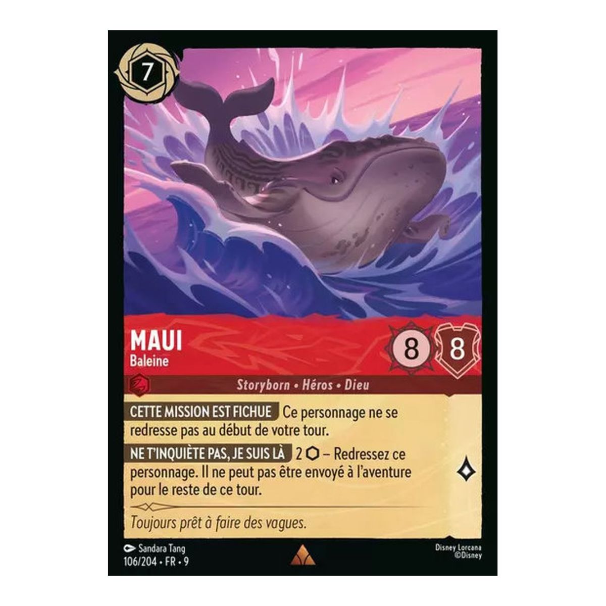 Maui, Whale - 106/204 - FAB - Fabulous - Rare - French