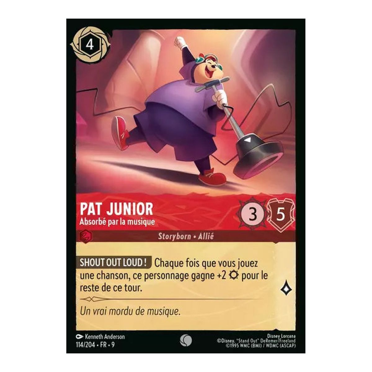 Pat Junior, Absorbed by Music - 114/204 - FAB - Fabulous - Brilliant - Premium - French