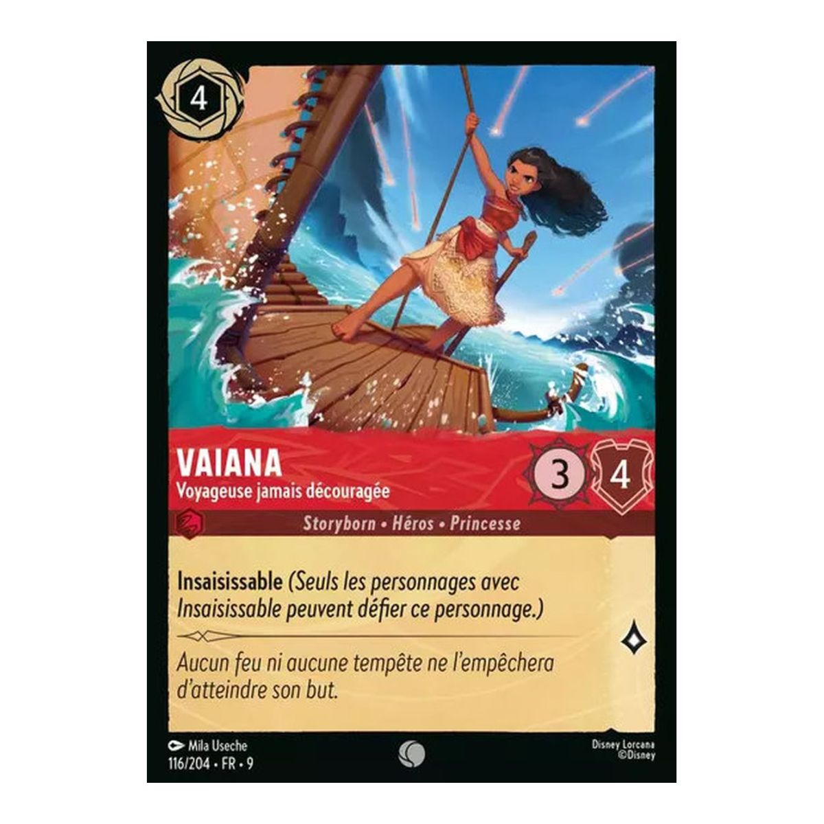 Moana, the Never-Discouraged Traveler - 116/204 - FAB - Fabulous - Brilliant - Premium - French