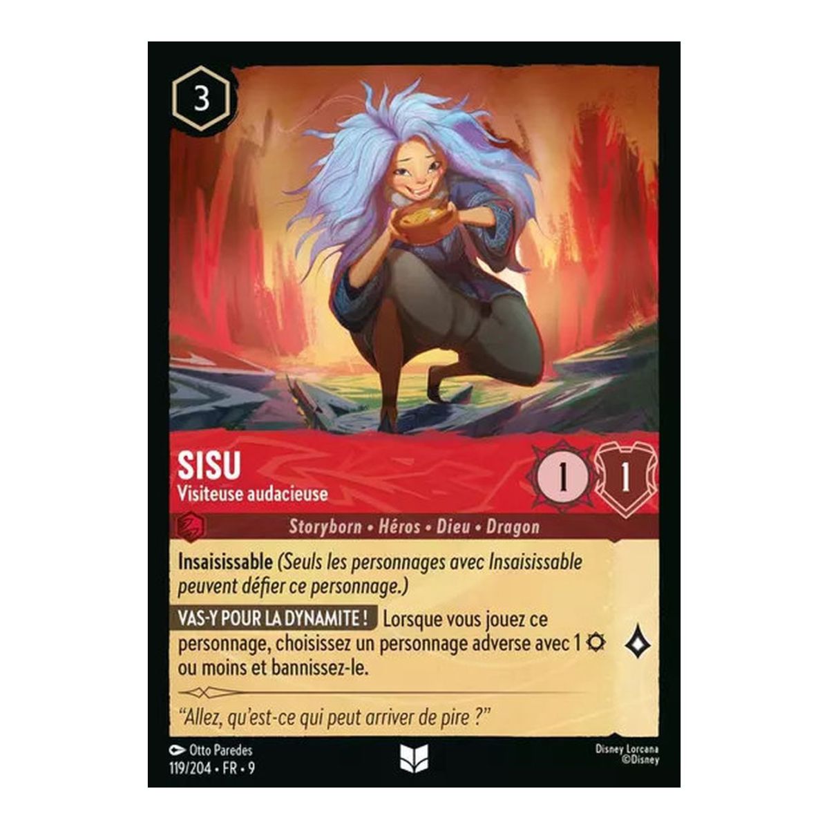 Sisu, Bold Visitor - 119/204 - FAB - Fabulous - Brilliant - Premium - French