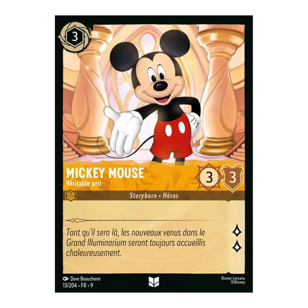 Mickey Mouse, True Friend - 13/204 - FAB - Fabulous - Brilliant - Premium - French