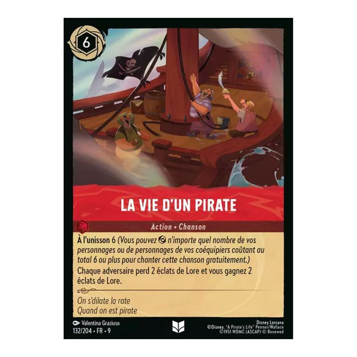 The Life of a Pirate - 132/204 - FAB - Fabulous - Brilliant - Premium - French