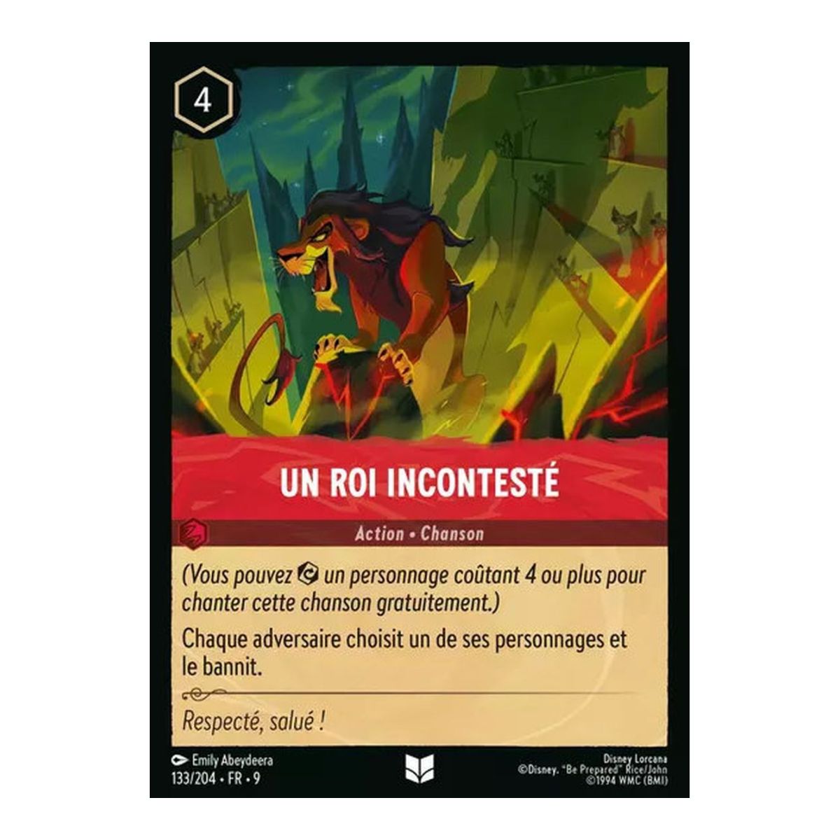 An undisputed king - 133/204 - FAB - Fabulous - Brilliant - Premium - French