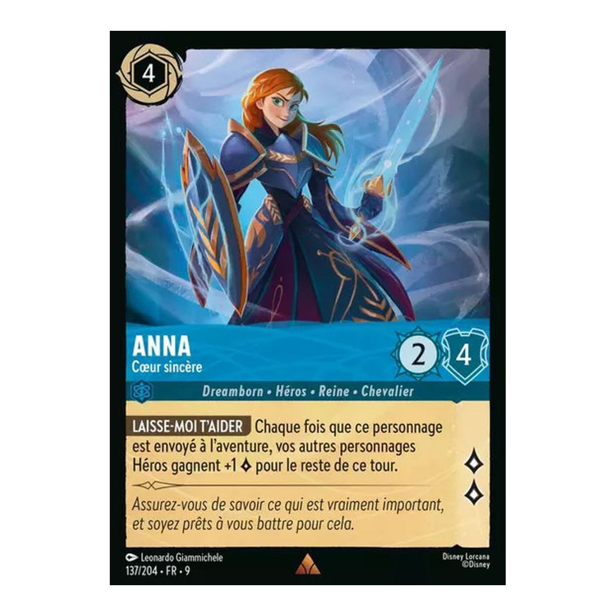 Anna, Sincere Heart - 137/204 - FAB - Fabulous - Brilliant - Premium - French