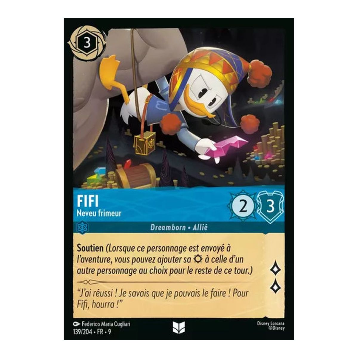 Fifi, Show-Off Nephew - 139/204 - FAB - Fabulous - Brilliant - Premium - French