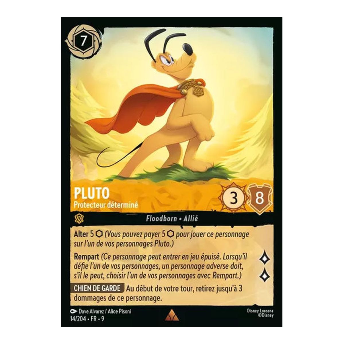 Pluto, Determined Protector - 14/204 - FAB - Fabulous - Brilliant - Premium - French
