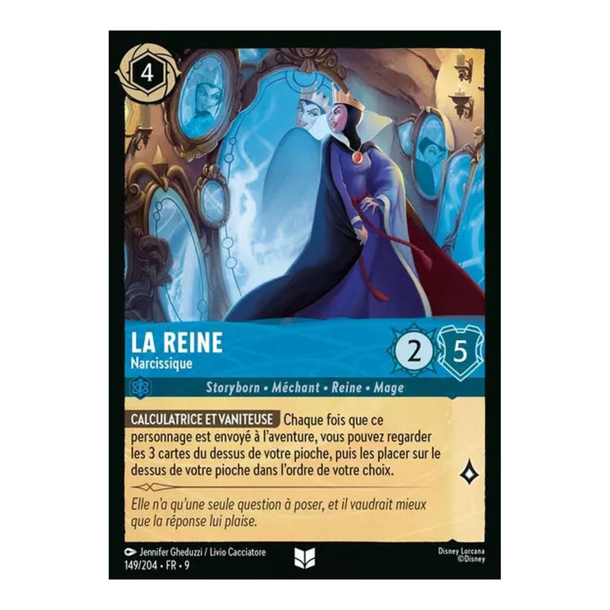 The Queen, Narcissistic - 149/204 - FAB - Fabulous - Brilliant - Premium - French