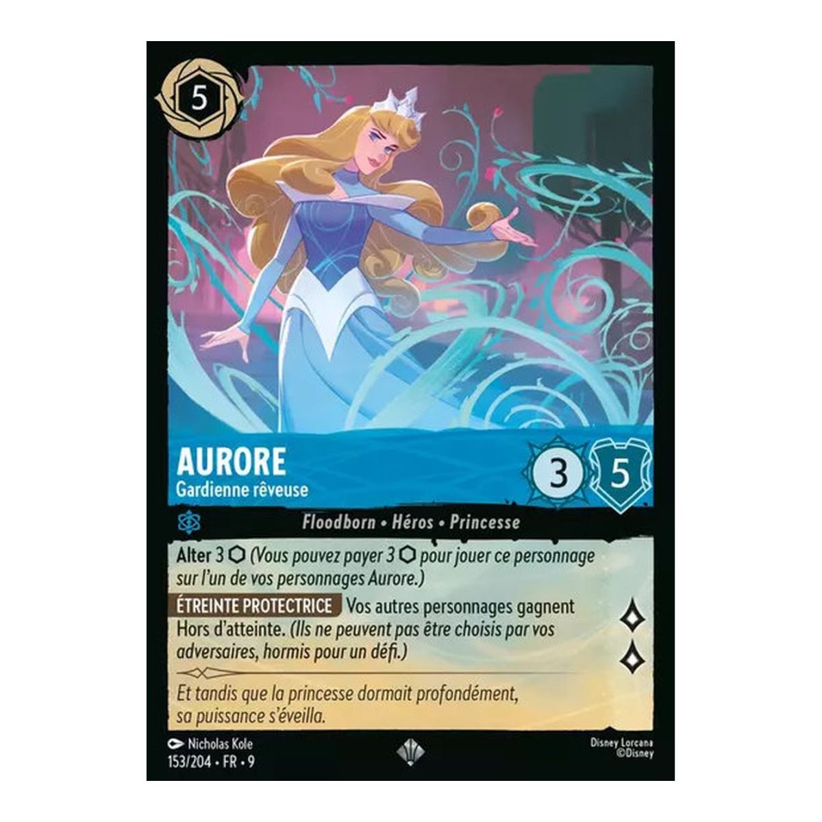 Aurora, Dreaming Guardian - 153/204 - FAB - Fabulous - Brilliant - Premium - French