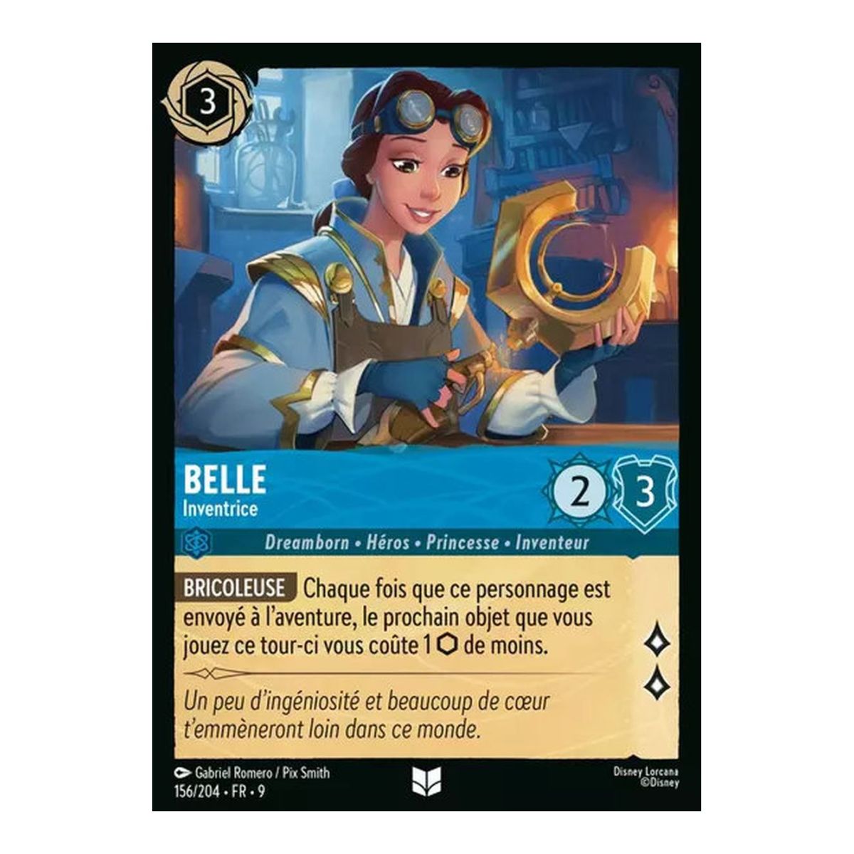 Belle, Inventrice - 156/204 - FAB - Fabuleux - Brilliant - Premium - Français
