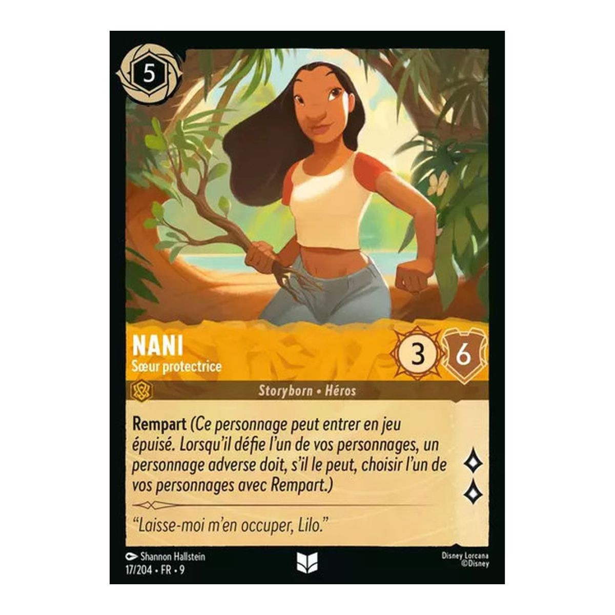 Nani, Protective Sister - 17/204 - FAB - Fabulous - Uncommon - French