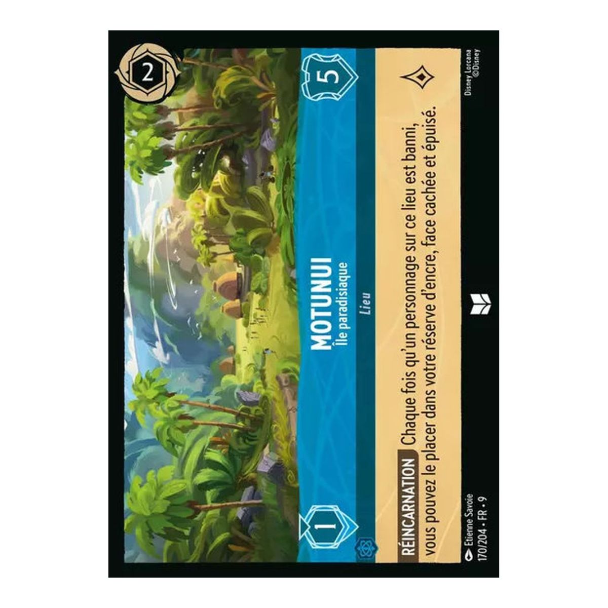 Motunui, Paradise Island - 170/204 - FAB - Fabulous - Uncommon - French