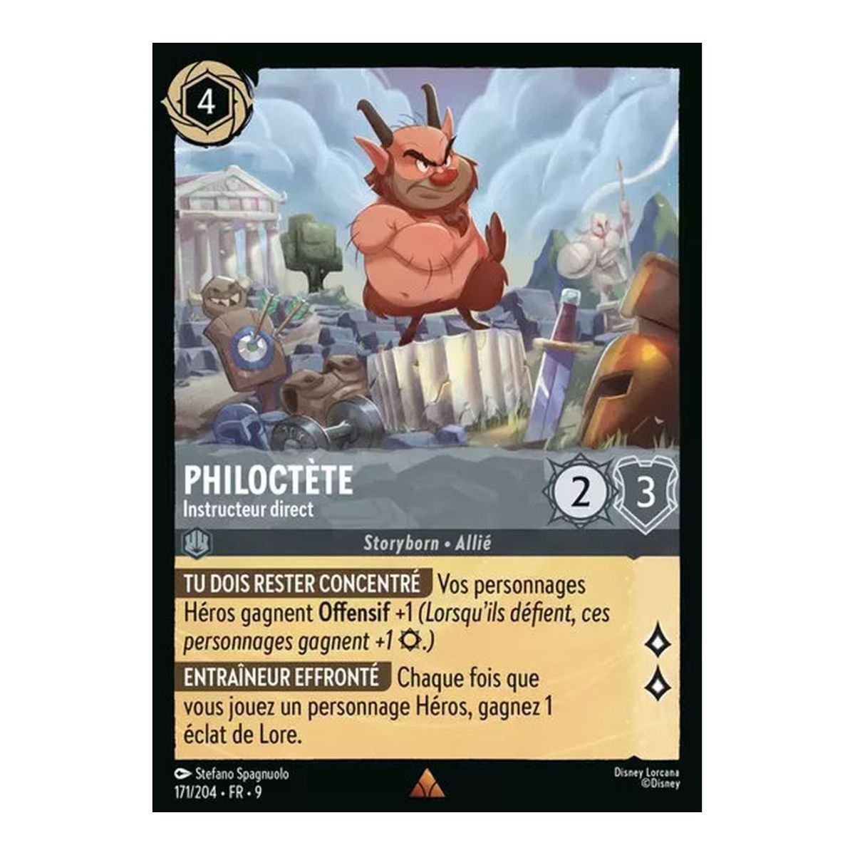 Philoctetes, Direct Instructor - 171/204 - FAB - Fabulous - Brilliant - Premium - French