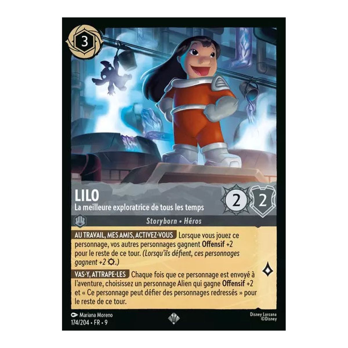 Lilo, The Greatest Explorer of All Time - 174/204 - FAB - Fabulous - Super Rare - French