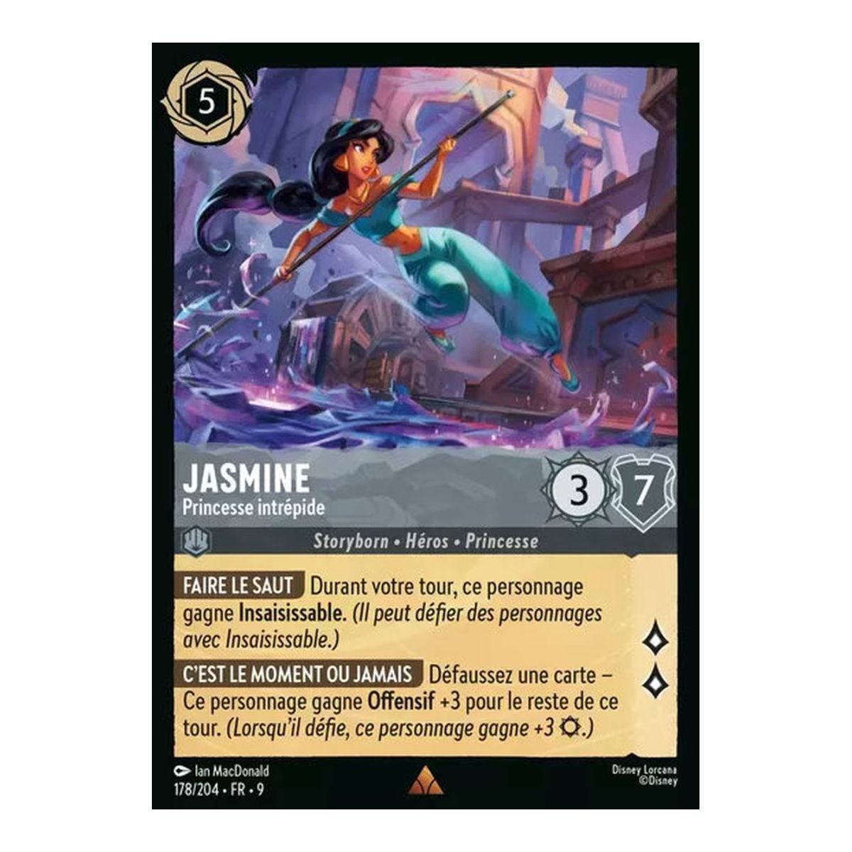 Jasmine, the Intrepid Princess - 178/204 - FAB - Fabulous - Brilliant - Premium - French