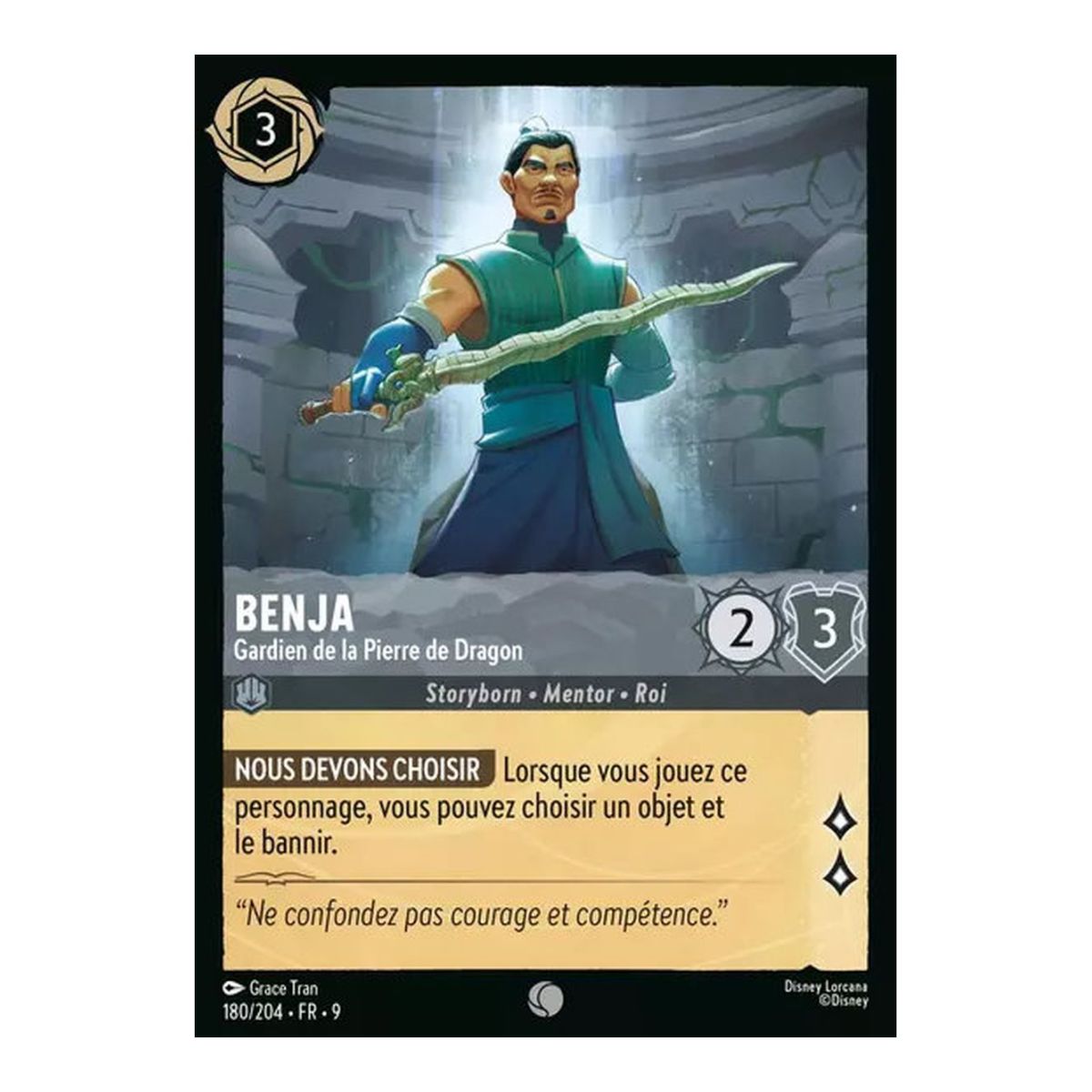Benja, Guardian of the Dragon Stone - 180/204 - FAB - Fabulous - Brilliant - Premium - French