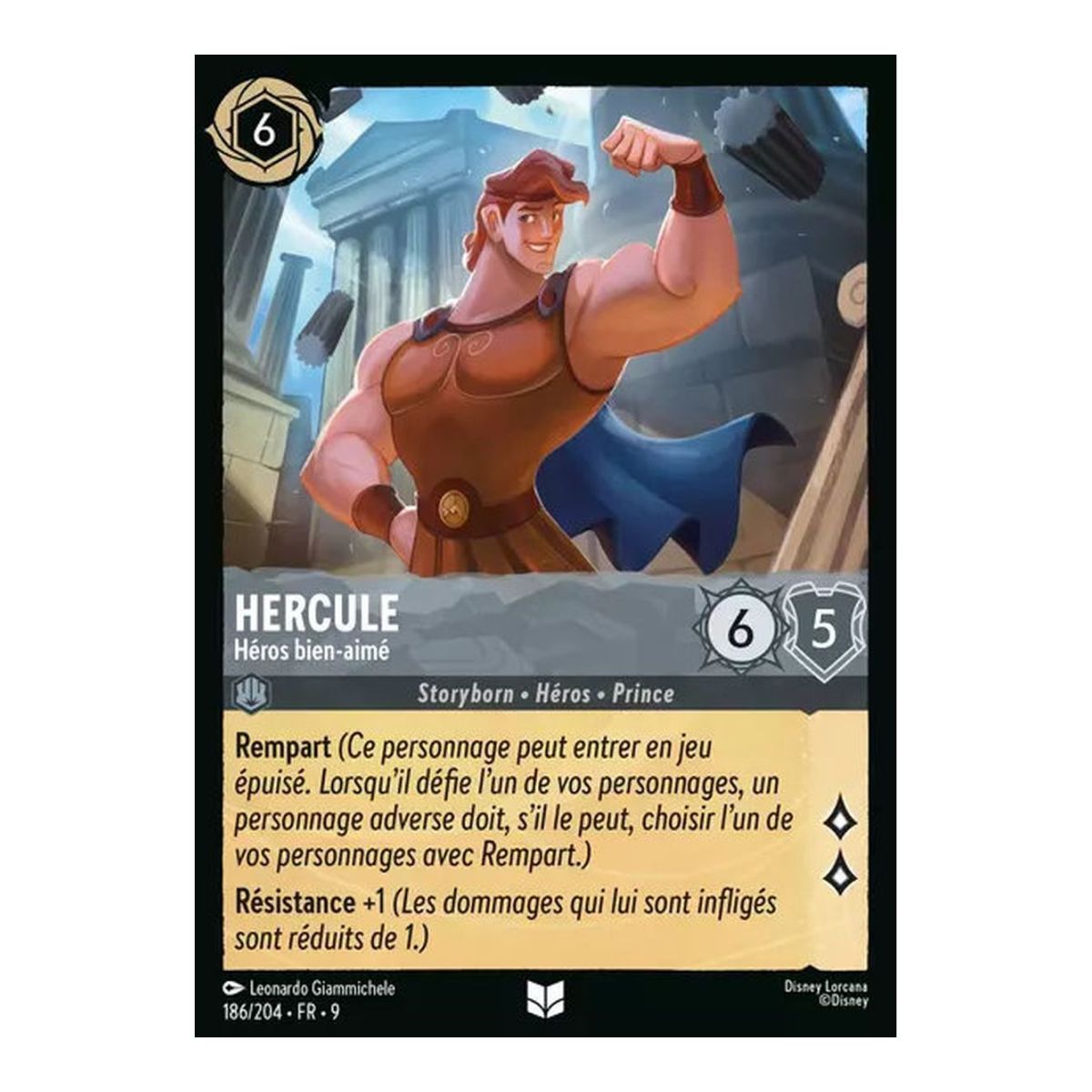 Hercules, Beloved Hero - 186/204 - FAB - Fabulous - Brilliant - Premium - French