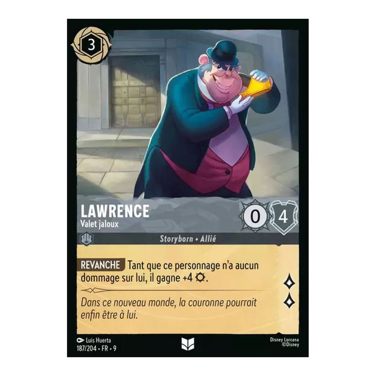 Lawrence, Jealous Valet - 187/204 - FAB - Fabulous - Uncommon - French
