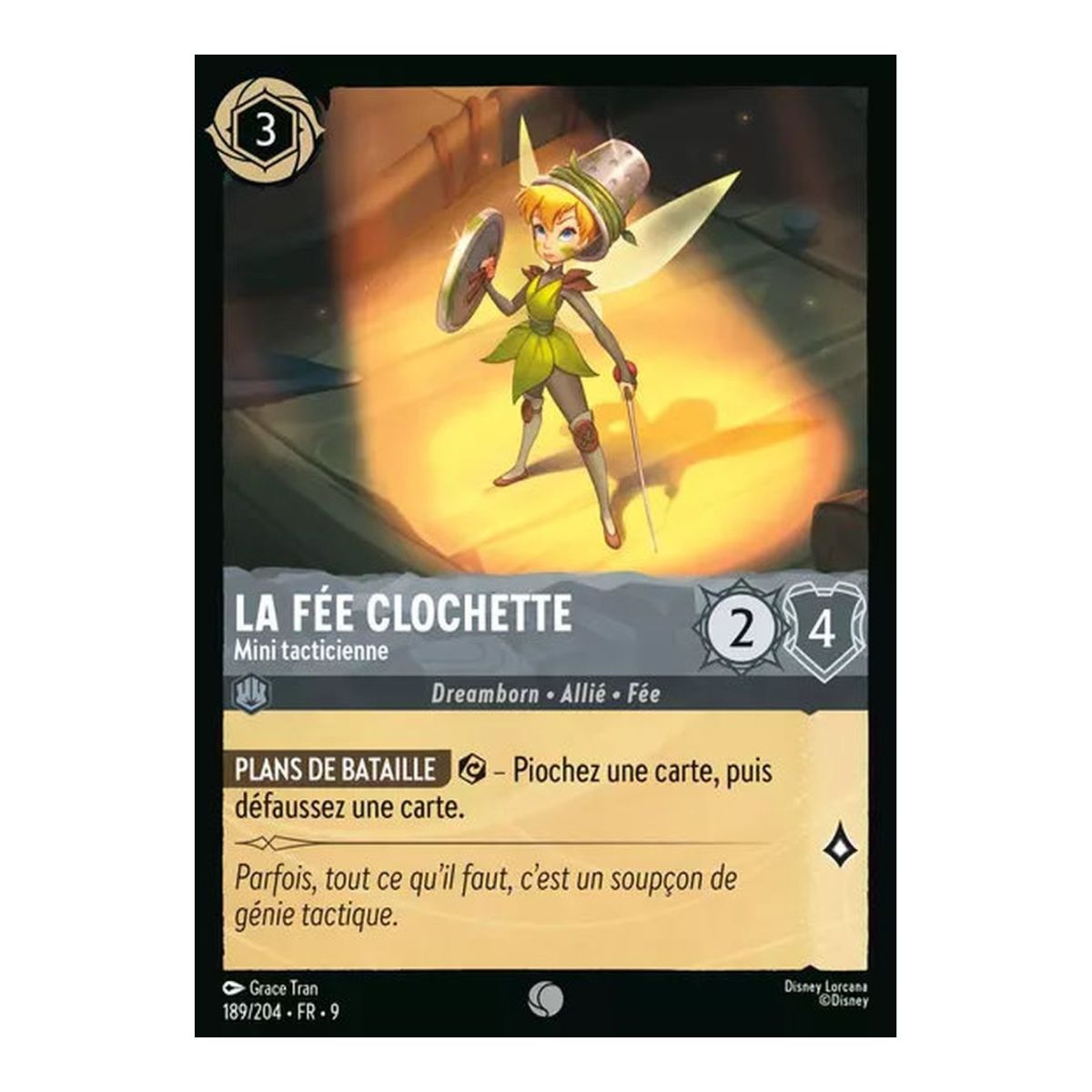 Tinker Bell, Mini Tactician - 189/204 - FAB - Fabulous - Common - French