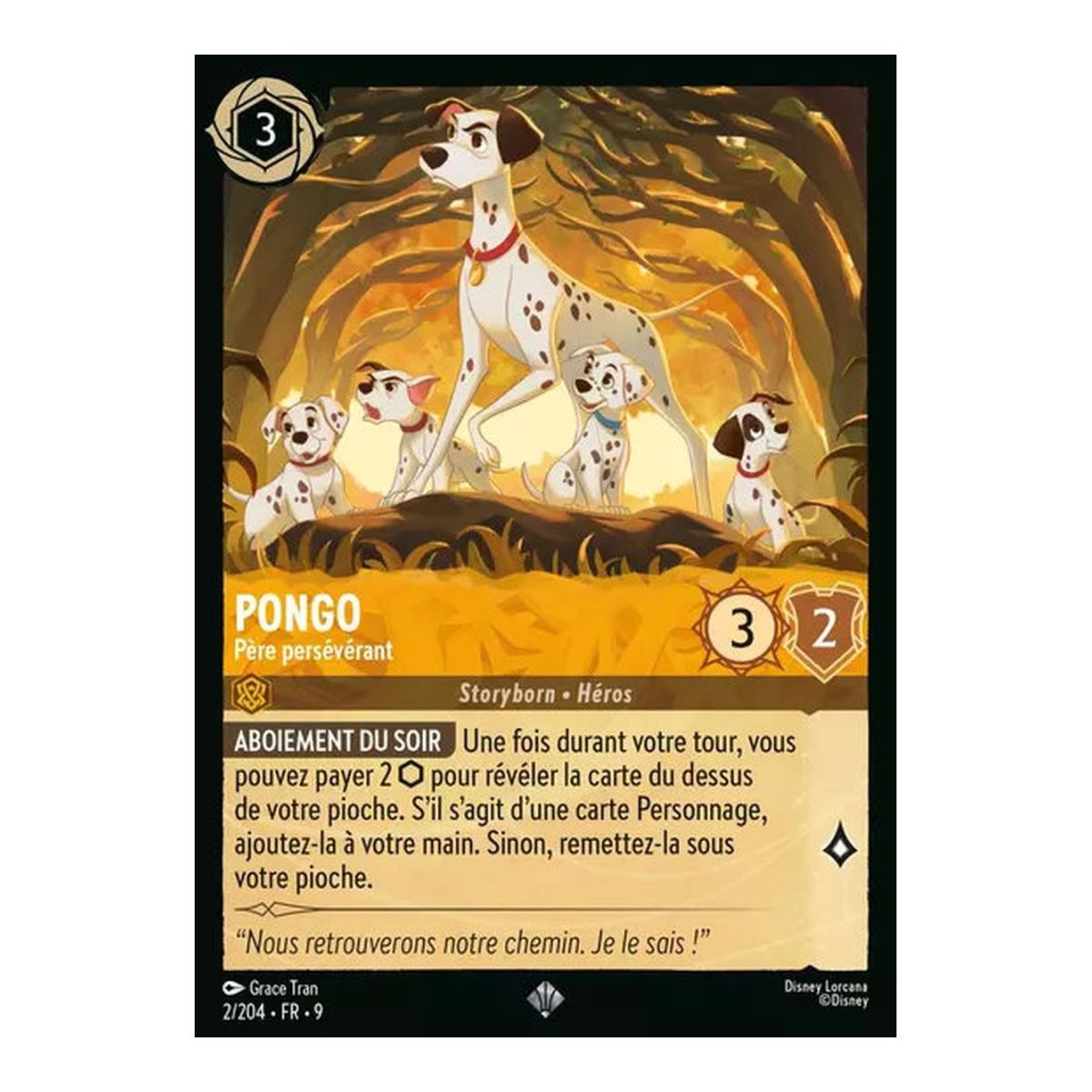 Pongo, Persevering Father - 2/204 - FAB - Fabulous - Brilliant - Premium - French