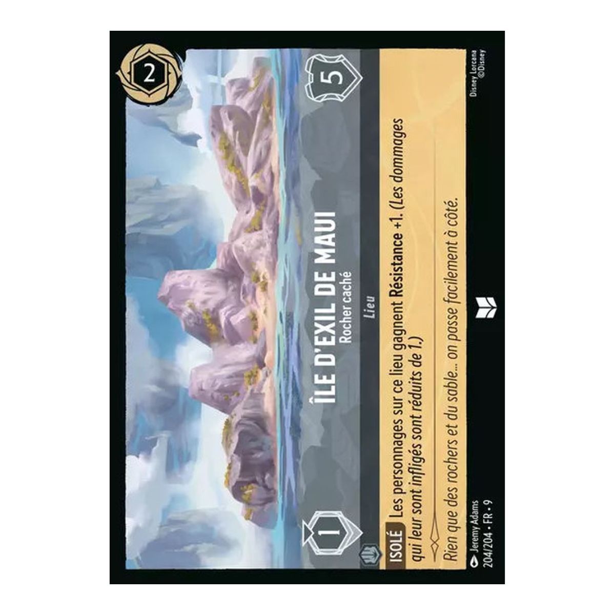Maui Island of Exile, Hidden Rock - 204/204 - FAB - Fabulous - Brilliant - Premium - French