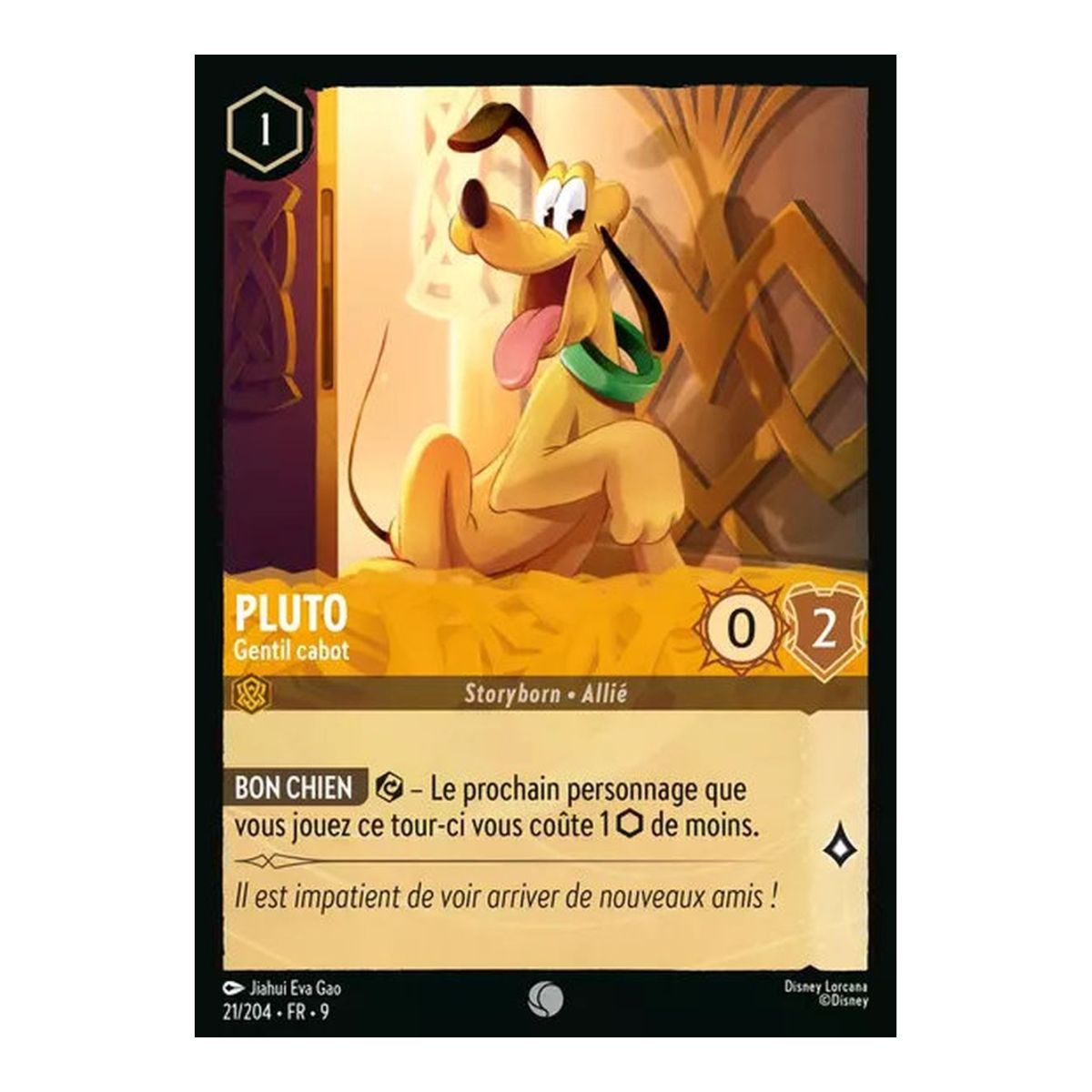 Pluto, Gentle Dog - 21/204 - FAB - Fabulous - Brilliant - Premium - French