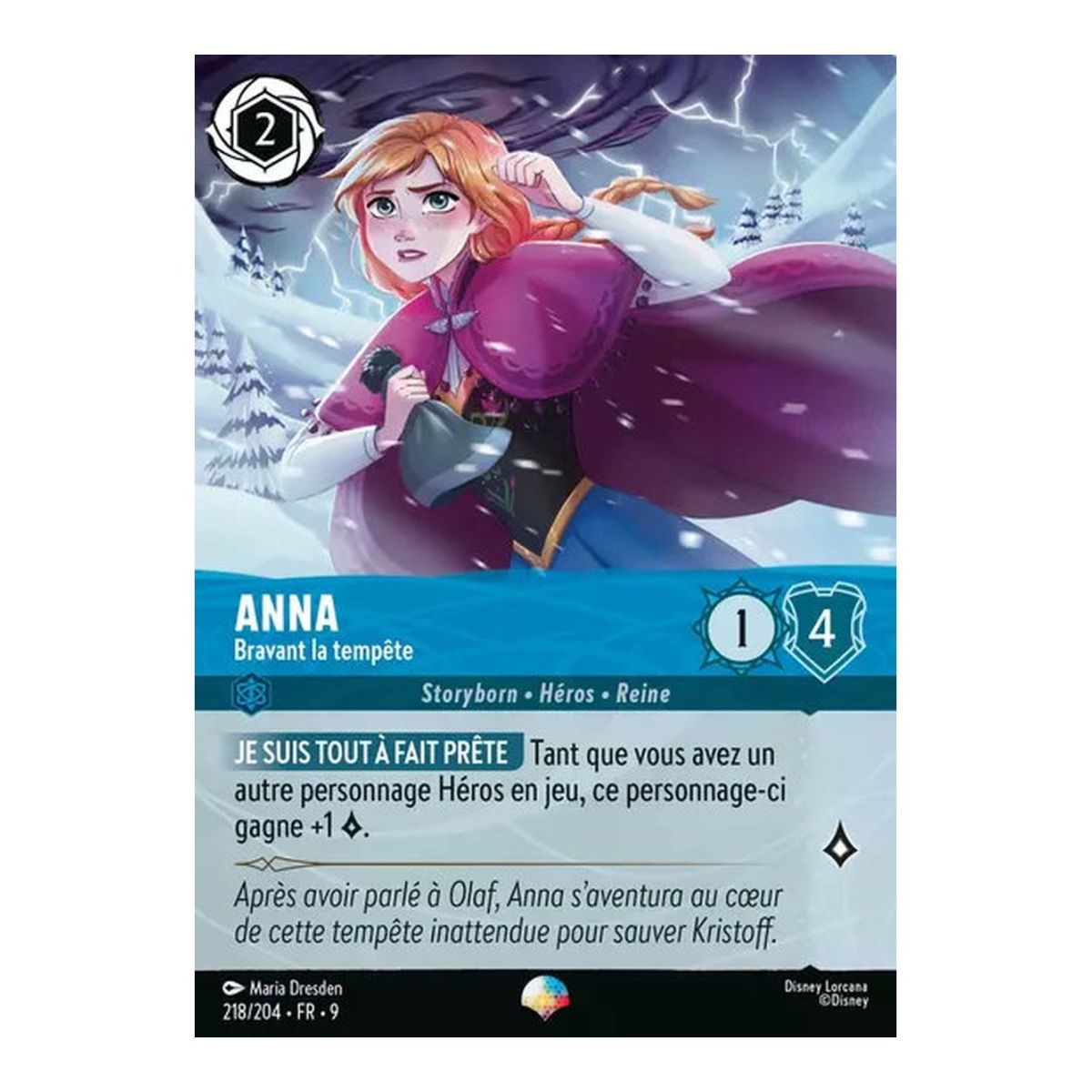 Anna, Braving the Storm - 218/204 - FAB - Fabulous - Epic - French