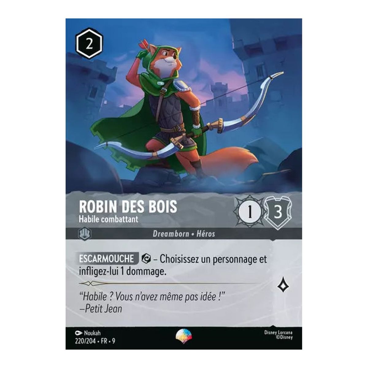 Robin Hood, Skilled Fighter - 220/204 - FAB - Fabulous - Epic - French