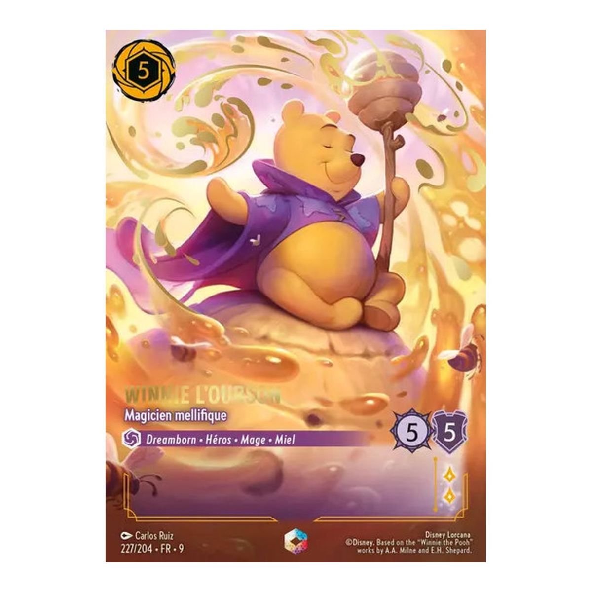 Winnie the Pooh, Honey Wizard - 227/204 - FAB - Fabulous - Enchanted - French