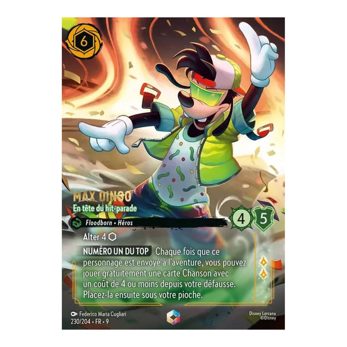 Max Dingo, Top of the charts - 230/204 - FAB - Fabulous - Delighted - French