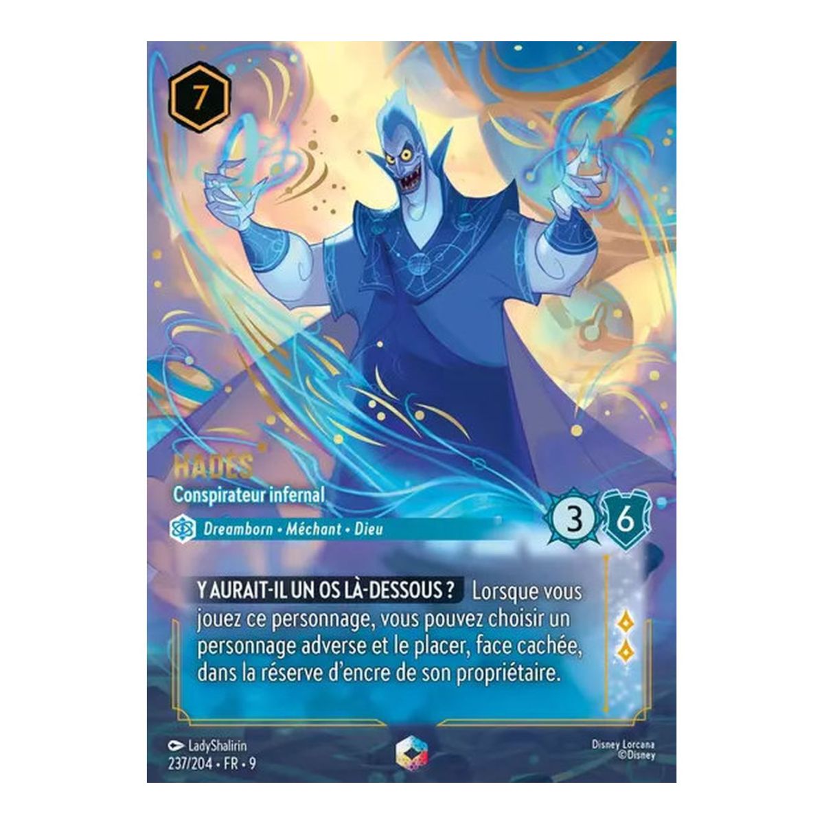 Hades, Infernal Conspirator - 237/204 - FAB - Fabulous - Enchanted - French
