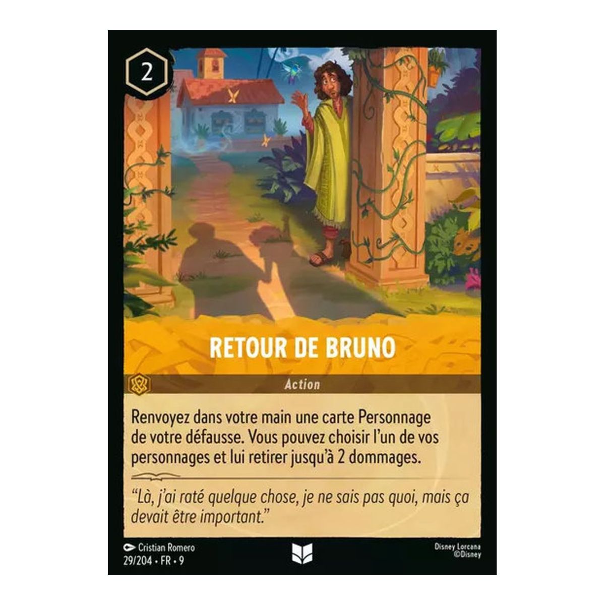 Bruno's Return - 29/204 - FAB - Fabulous - Uncommon - French