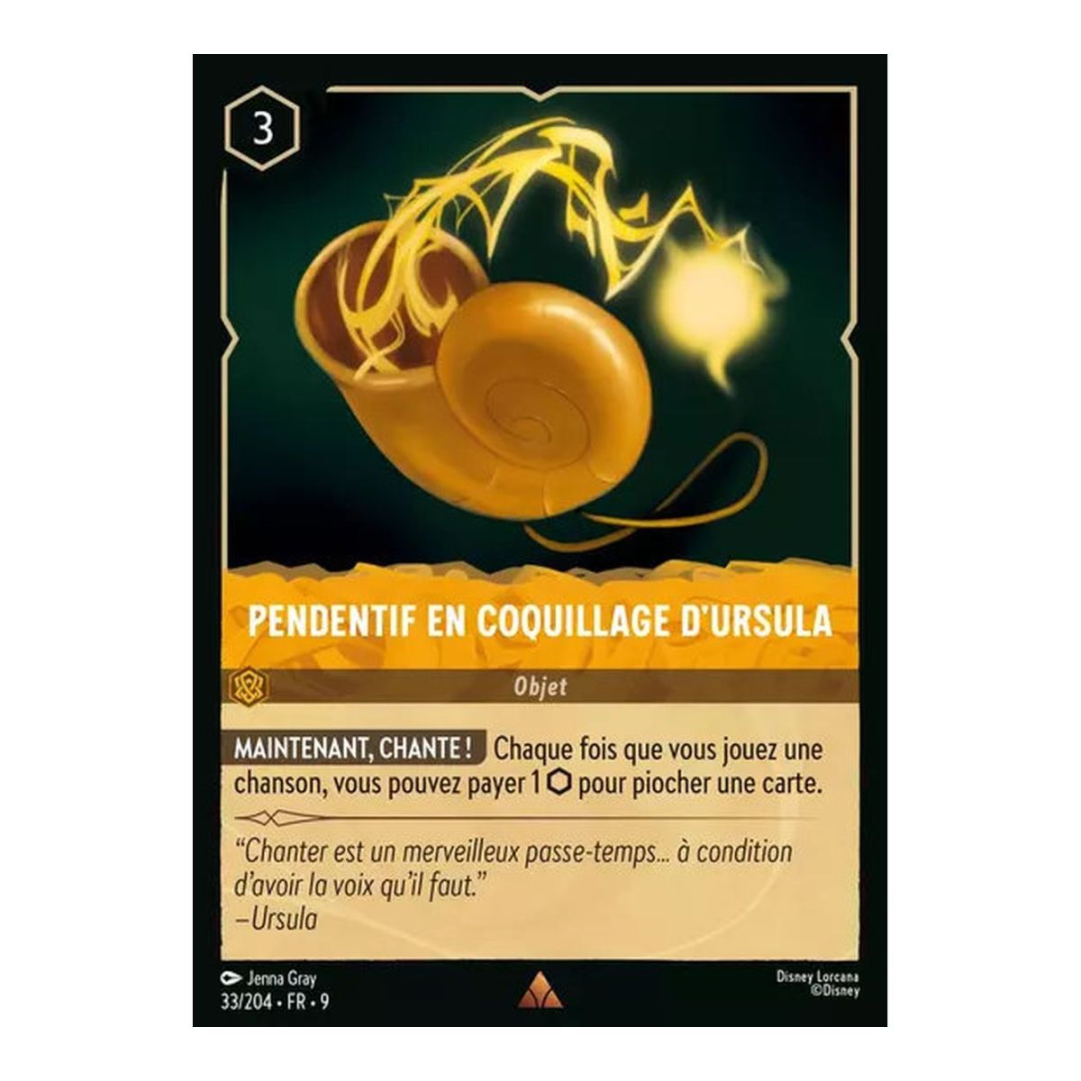 Ursula Shell Pendant - 33/204 - FAB - Fabulous - Brilliant - Premium - French