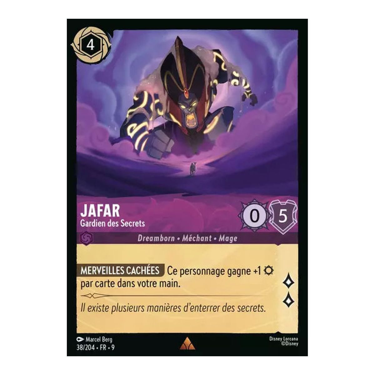 Jafar, Keeper of Secrets - 38/204 - FAB - Fabulous - Brilliant - Premium - French
