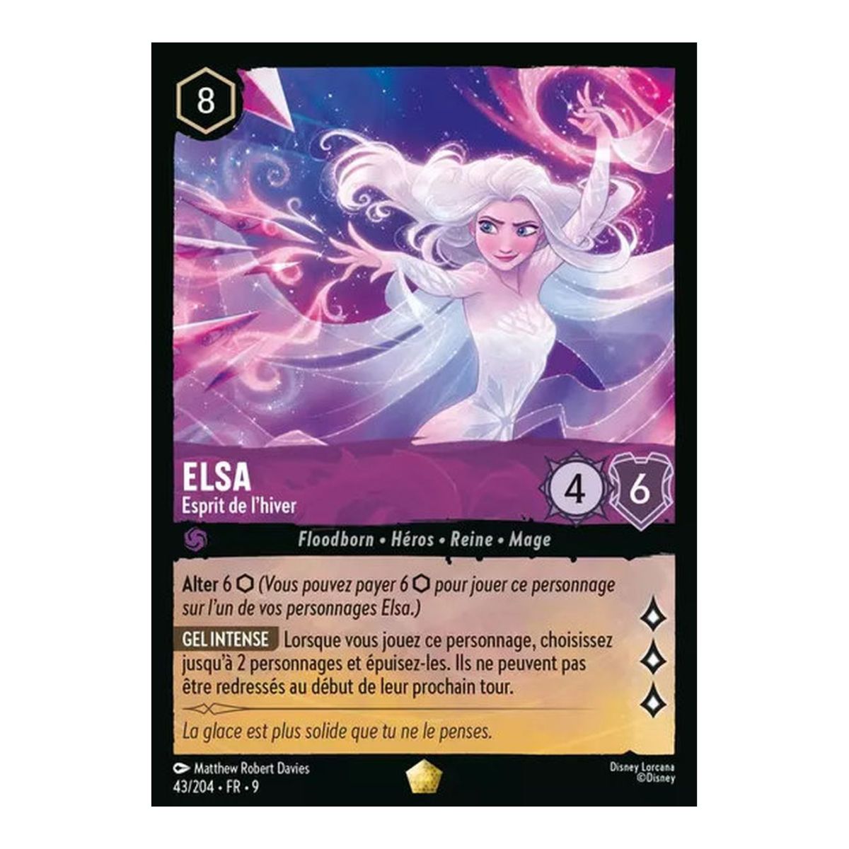 Elsa, Spirit of Winter - 43/204 - FAB - Fabulous - Brilliant - Premium - French
